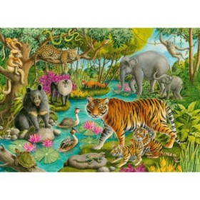 Puzzle padure in India 60 piese